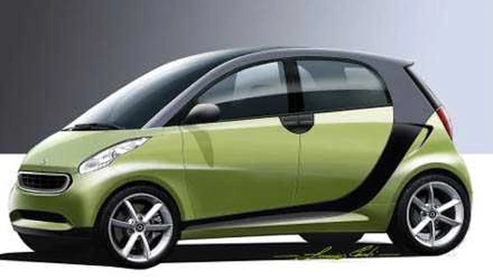 Smart Forfour: 4 porte, 3 cilindri (Renault)