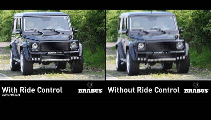 Brabus Mercedes Classe G Ride Control