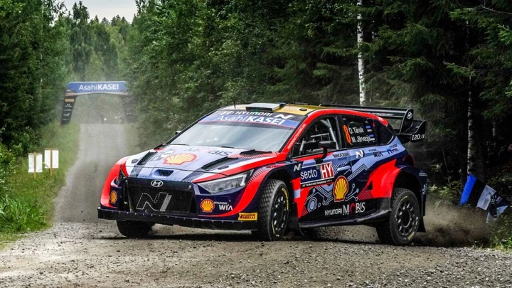 WRC Finlandia 2022: l'acuto di Tanak