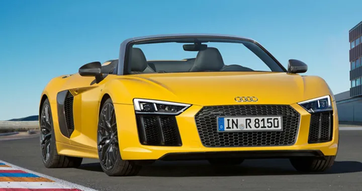 Nuova Audi R8 Spyder: prezzi da 164.400 euro
