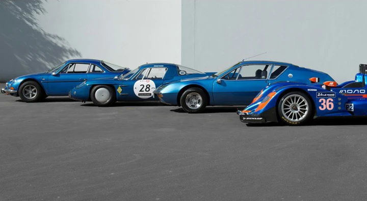 Alpine festeggia 60 anni a Rétromobile 2015
