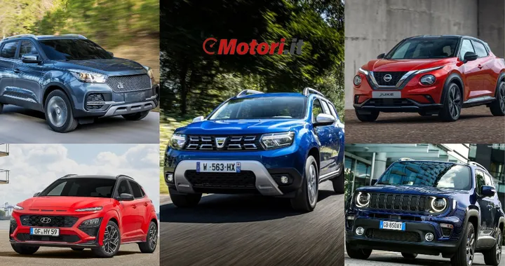 I migliori 5 SUV economici a confronto
