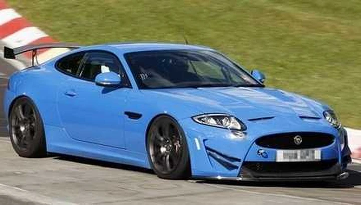 Jaguar XKR-S, foto spia al Nurburgring