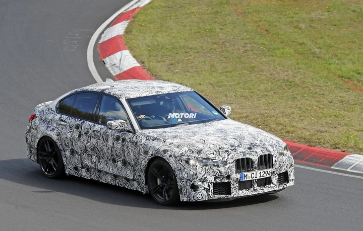 Nuova BMW M3: le foto spia