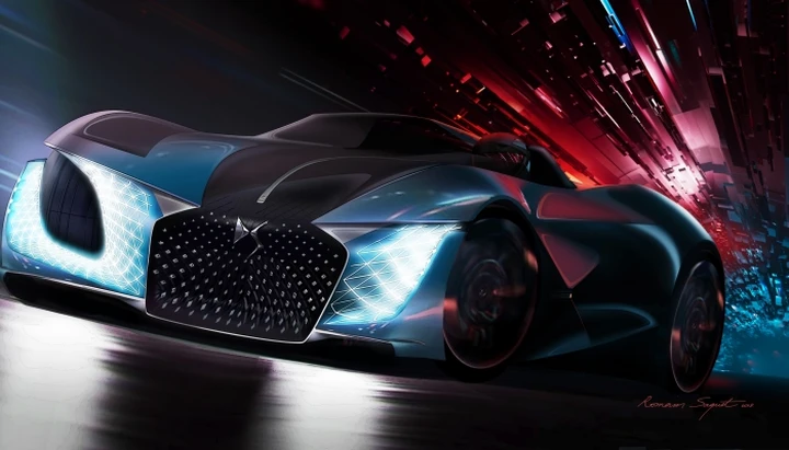DS X E-Tense, la Casa francese immagina l’hypercar elettrica del 2035