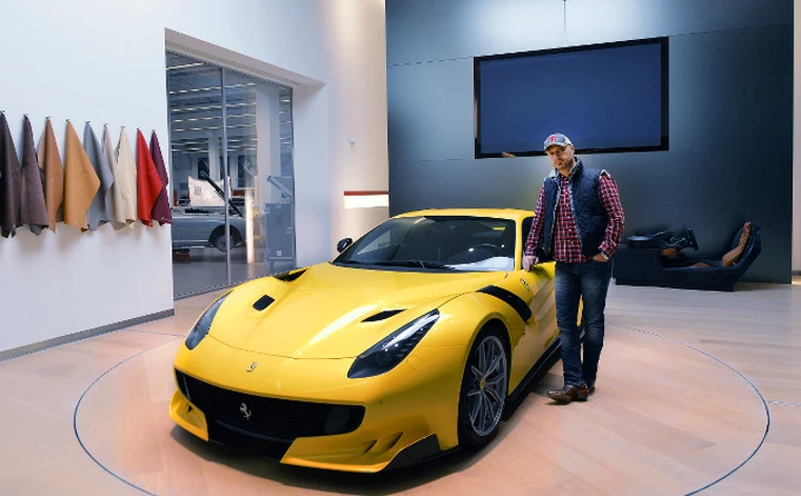 Joe Bastianich a Maranello: 