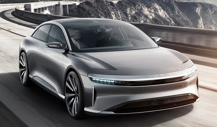 Lucid Air Concept: la berlina elettrica da 1.000 CV