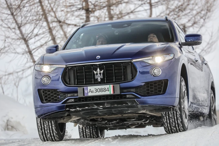 Maserati Levante a Cervinia