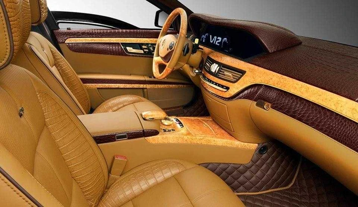 Mercedes S600 Guard Golden