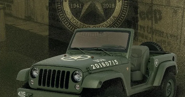 Jeep Wrangler 75th Salute Concept: esemplare unico per i 75 anni