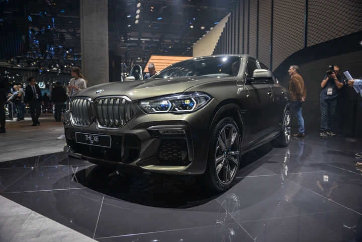 Bmw X6 al Salone di Francoforte 2019
