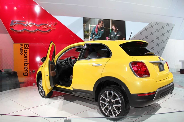 Fiat 500X, live al Salone di Detroit 2015