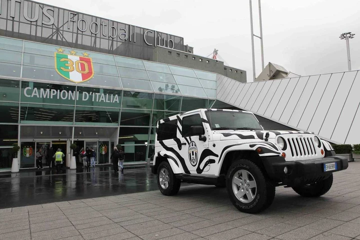 Jeep Wrangler per la Juventus Campione d'Italia
