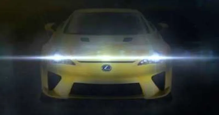 Lexus LFA: un video teaser annuncia una novità