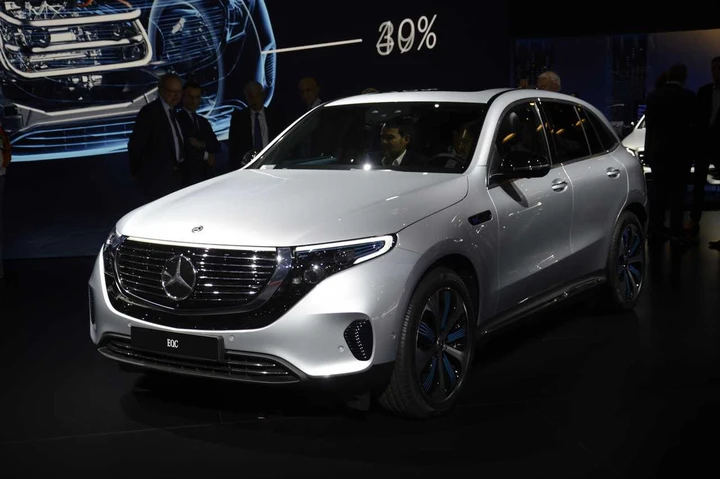 Mercedes-Benz EQC al Salone di Parigi 2018