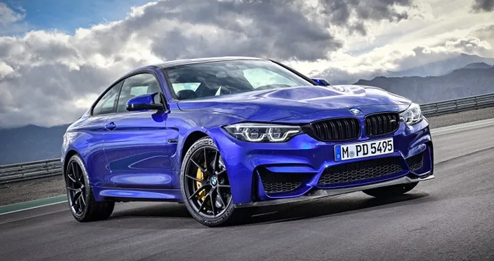 Nuova BMW M4 CS: pronta al debutto