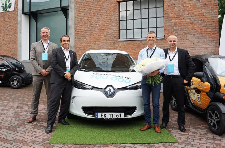 Consegnata in Norvegia la Renault elettrica numero 100.000