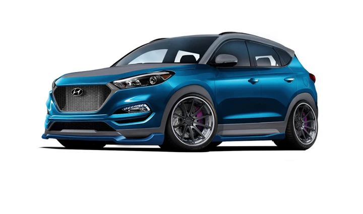 Hyundai Vaccar Tucson Sport Concept al SEMA Show