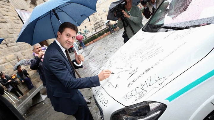 Mercedes Classe B elettrica a Firenze