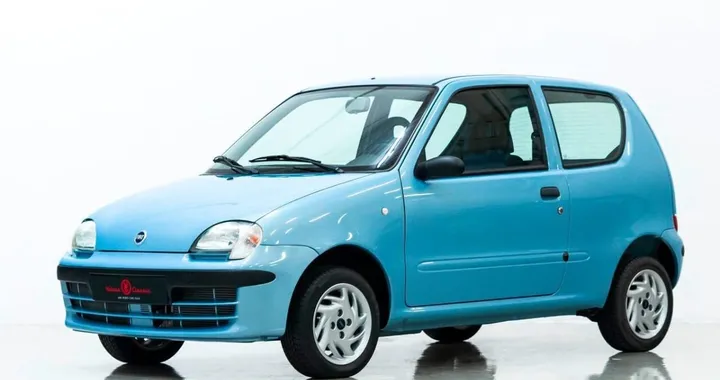 Fiat Seicento immacolata da vent'anni, il valore è enorme