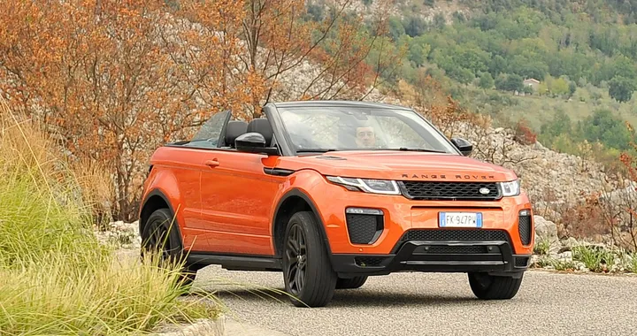 Range Rover Evoque Cabrio: la prova su strada