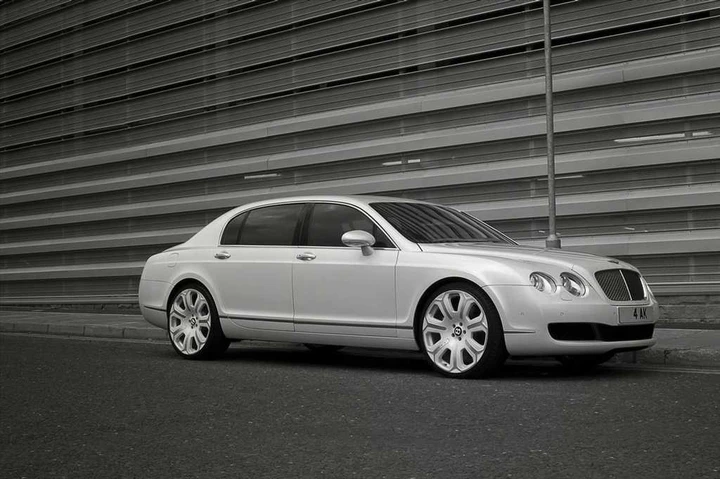 Bentley Flying Spur Pearl White Edition by Project Kahn