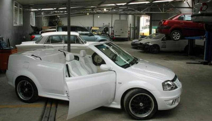 Una cabriolet su base Dacia Logan