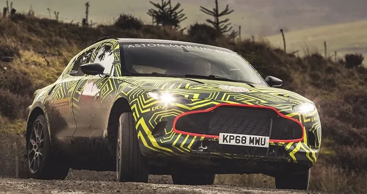 Aston Martin DBX: primi test per il SUV di Gaydon