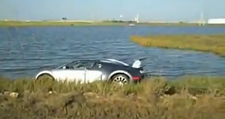 Bugatti Veyron: dal lago salato all'incanto