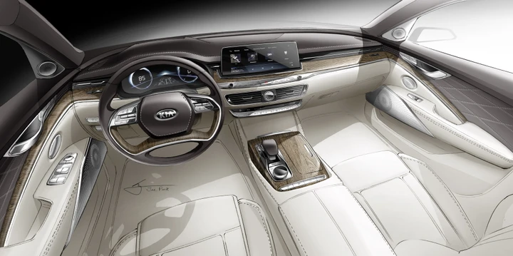 Kia K900: i nuovi teaser