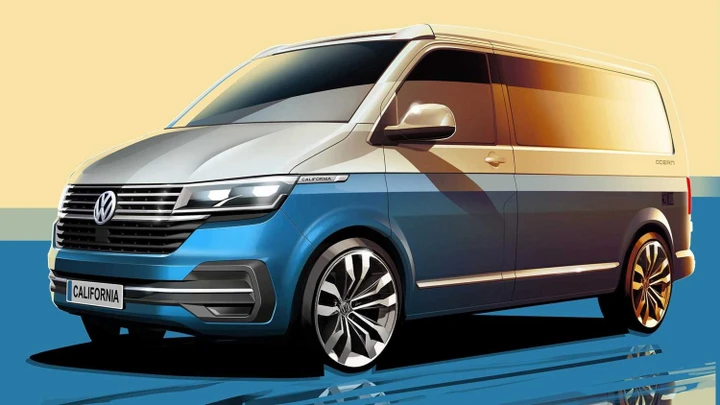 Nuovo Volkswagen California: i bozzetti ufficiali