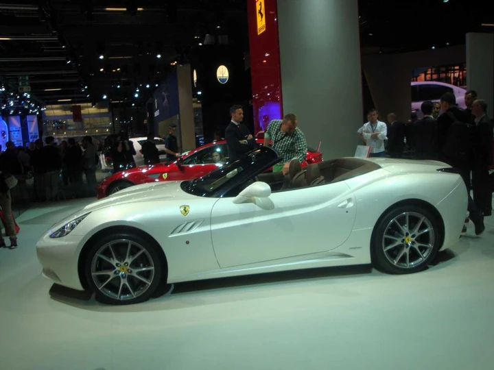 Stand Ferrari al Salone di Francoforte 2013