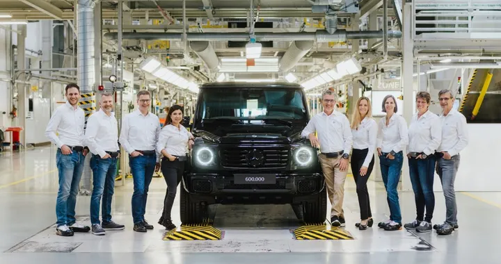 Mercedes Classe G: raggiunta quota 600.000, l'ultimo esemplare è elettrico