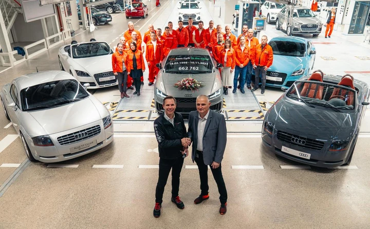 Audi TT ultimo esemplare