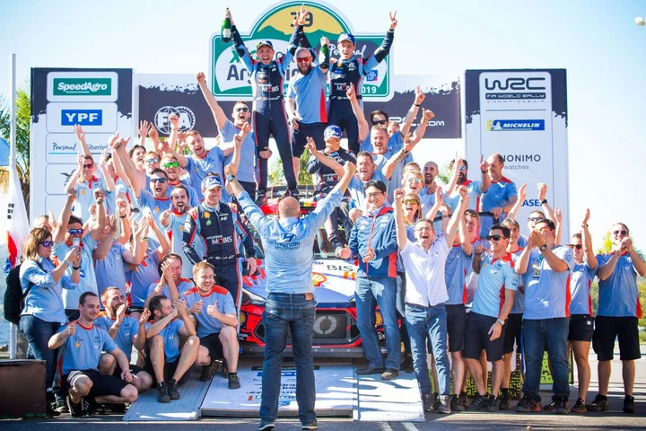 WRC: in Argentina è doppietta Hyundai