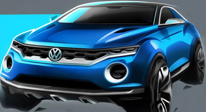 Volkswagen T-Roc Concept al Salone di Ginevra