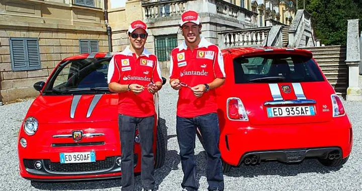 Abarth 695 Tributo Ferrari per Alonso e Massa