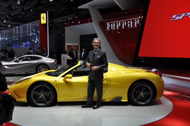 Ferrari 458 Speciale A al Salone di Parigi 2014