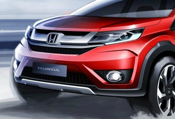Honda BR-V: primi bozzetti