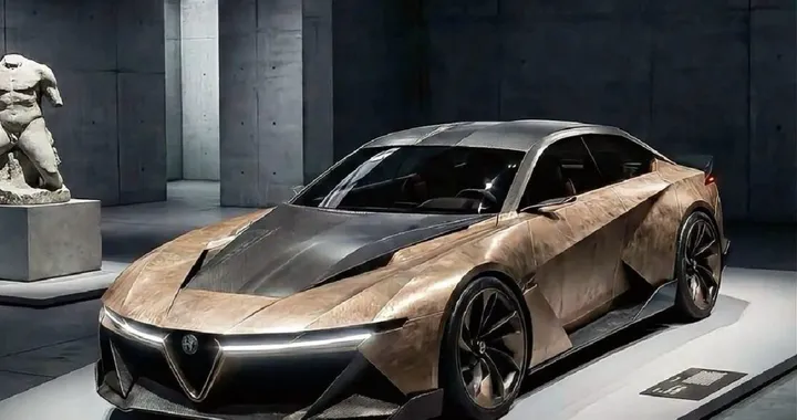Alfa Romeo: un render immagina una berlina sportiva radicale