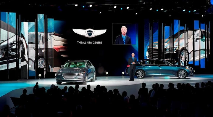 Hyundai Genesis 2014 al Salone di Detroit