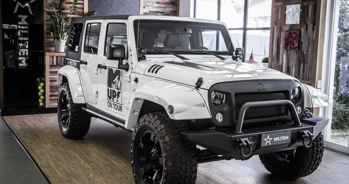 Militem: debutta la Wrangler JIII MTV UP!