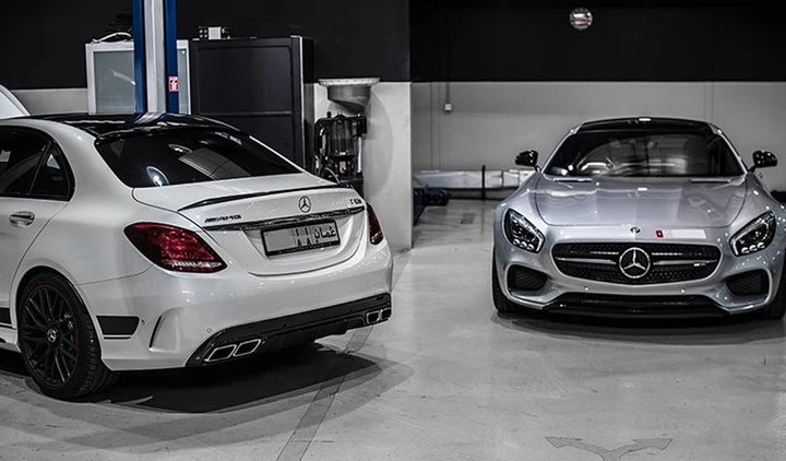 Mercedes C63 AMG  e GT AMG  by PP-Performance