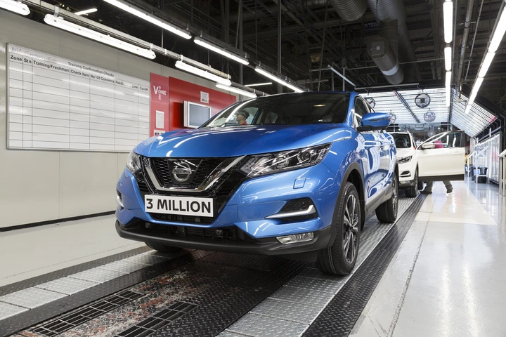 Nissan Qashqai: prodotti 3 milioni di esemplari