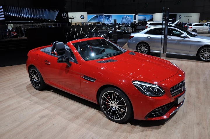 Mercedes SLC al Salone di Ginevra 2016