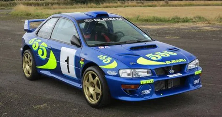 All'asta la Subaru Impreza guidata da Valentino Rossi