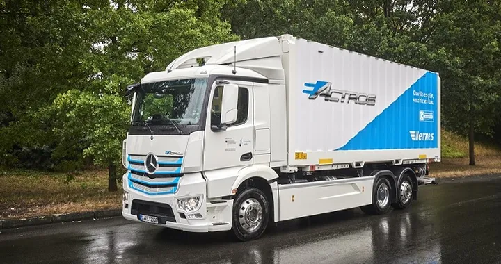 Mercedes eActros: via alla sperimentazione del primo camion 100% elettrico