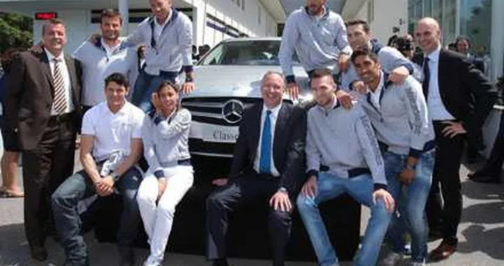 Mercedes-Benz Team: 10 atleti per la nuova Classe A