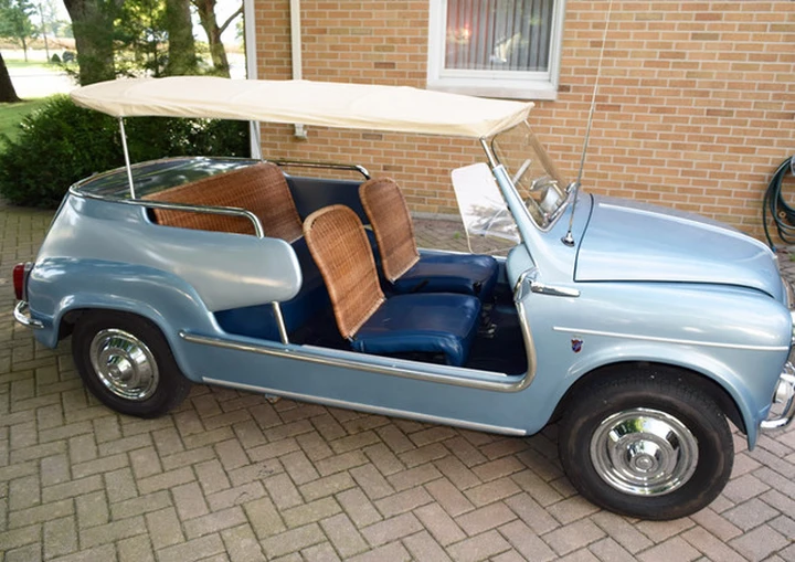 Fiat 600D Jolly: l’aveva pagata 122 dollari, l’ha rivenduta a 78.000!