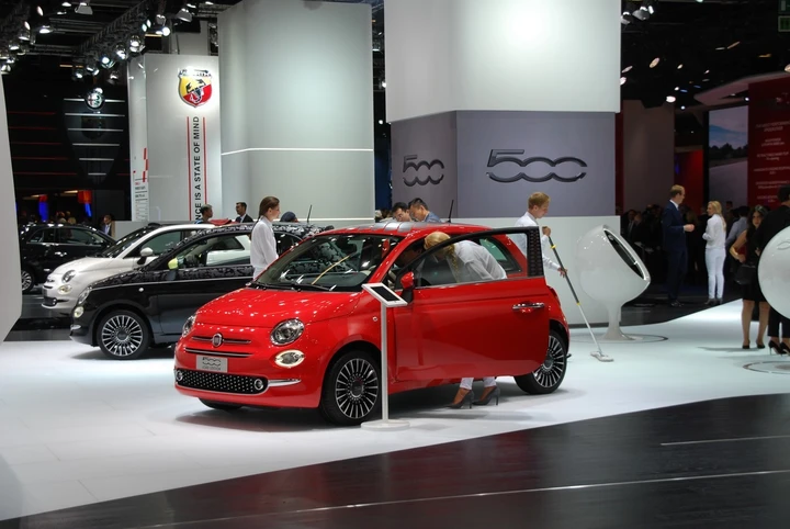Nuova Fiat 500 al Salone di Francoforte 2015